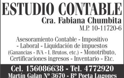 Estudio Contable Cra. Fabiana Chumbita