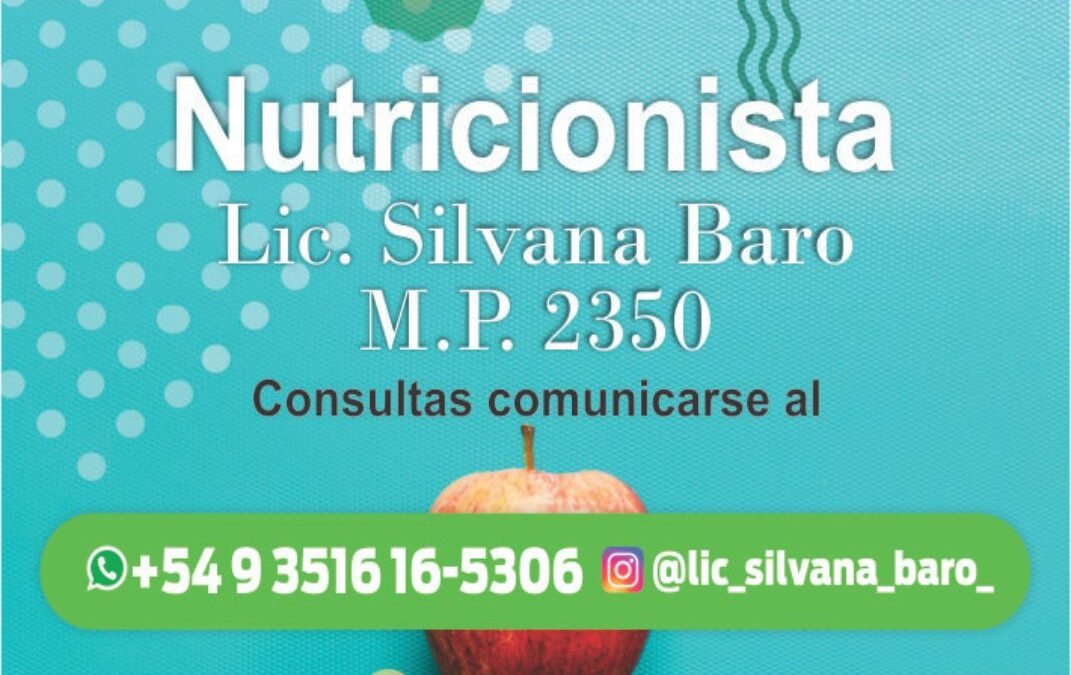 Nutricionista Silvana Baro