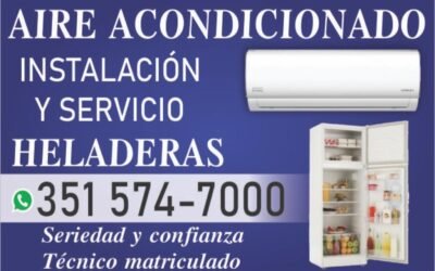 Instalación y Servicio de Heladeras – Aires Acondicionados