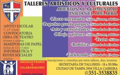 Talleres Artísticos y Culturales – Instituto José Peña