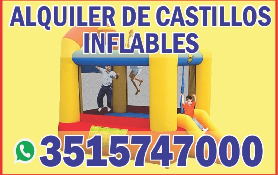 Alquiler de Castillos Inflables