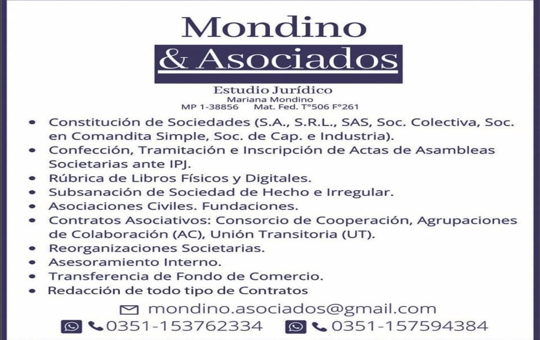 Estudio Jurídico Mondino & Asociados