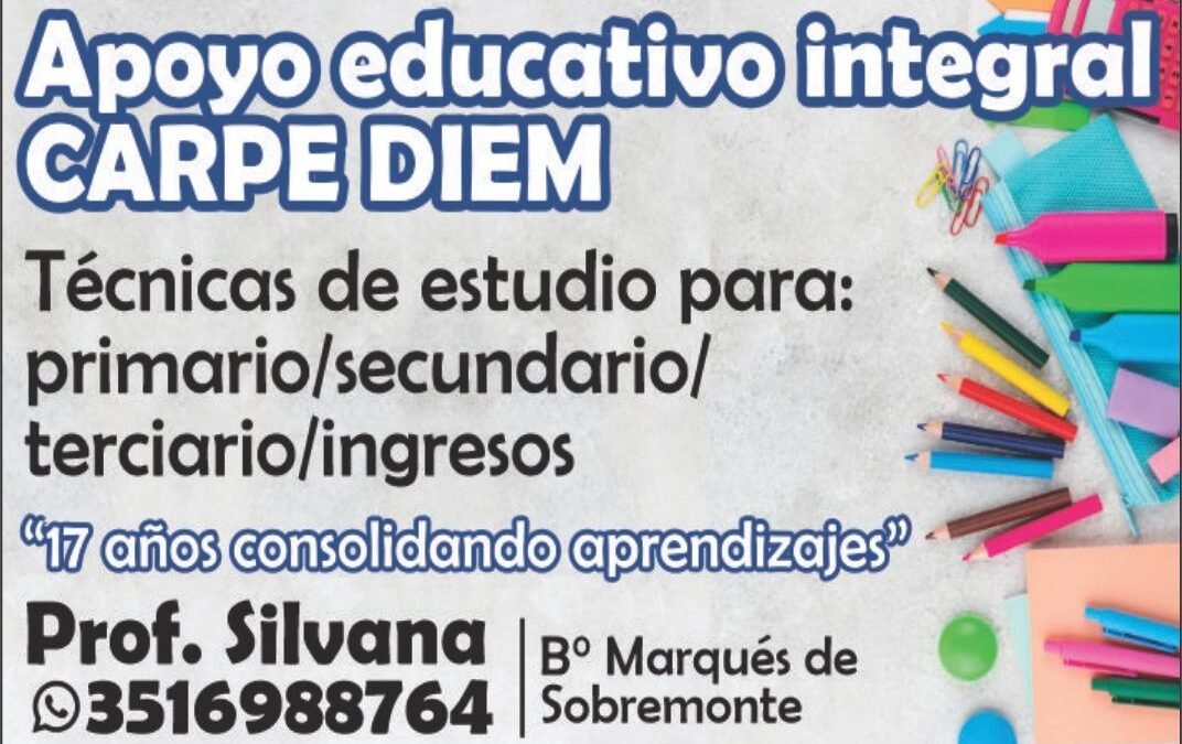 Apoyo Educativo Integral Carpe Diem