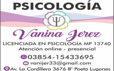 Psicología Vanina Jerez