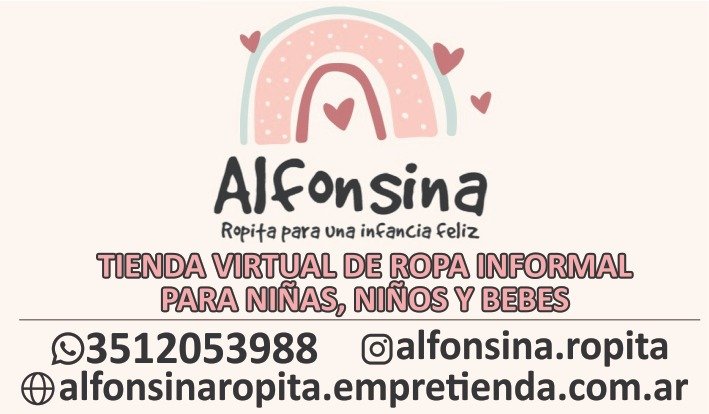 Alfonsina – Tienda virtual de ropa para niños
