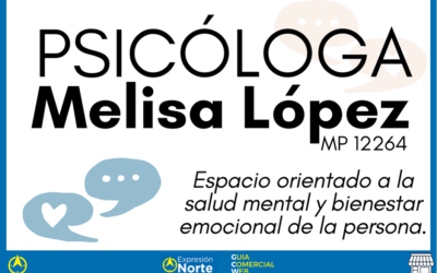 Psicóloga Melisa López